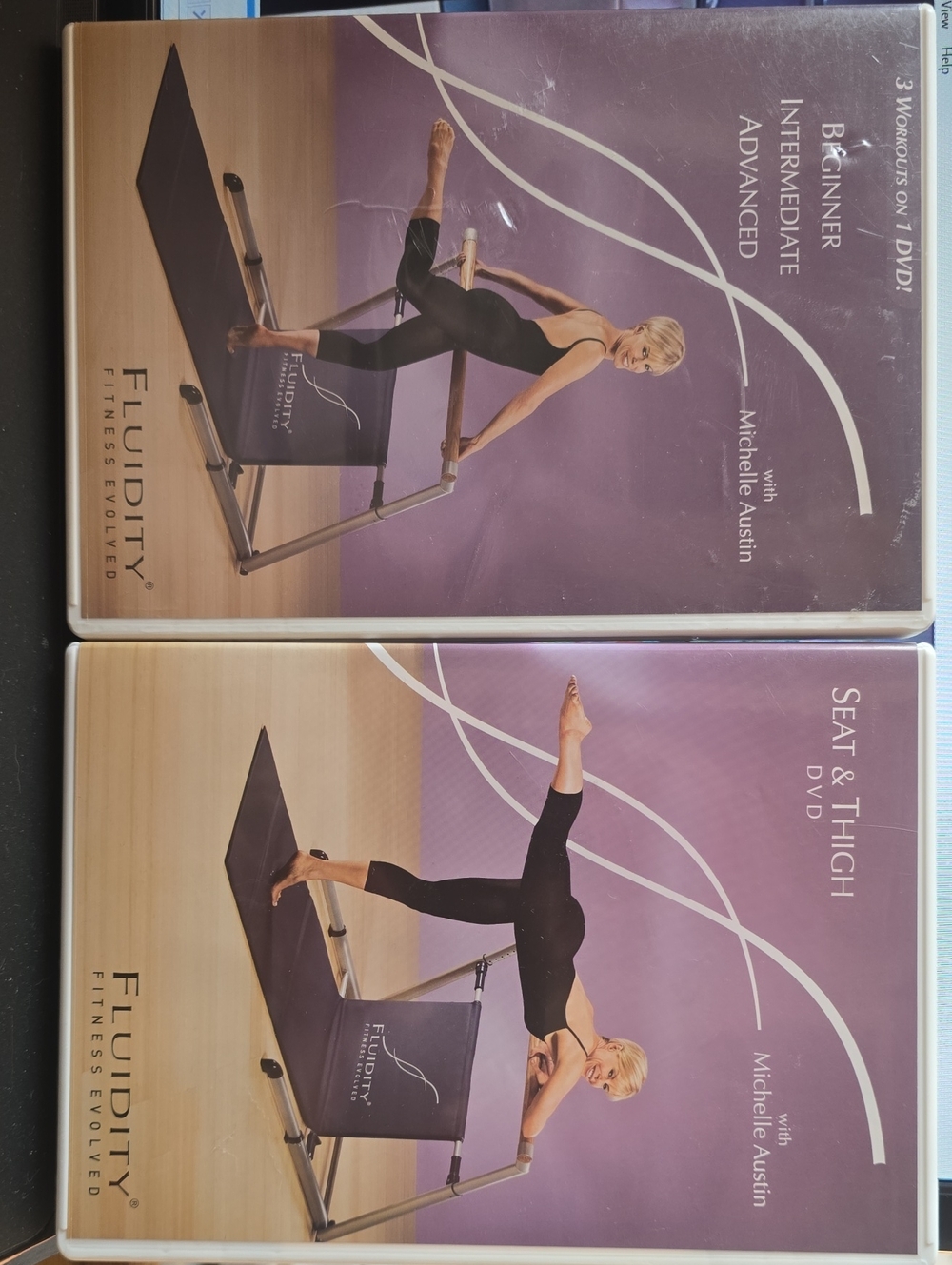 Fluidity Fitness DVD Set with Michelle Austin - 4 Full Classes On 2 DVD's